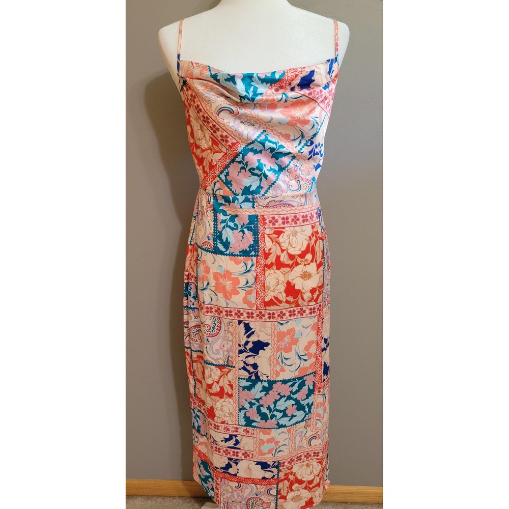 Venus Cowl Neck Slip Dress - Picture 2 of 6